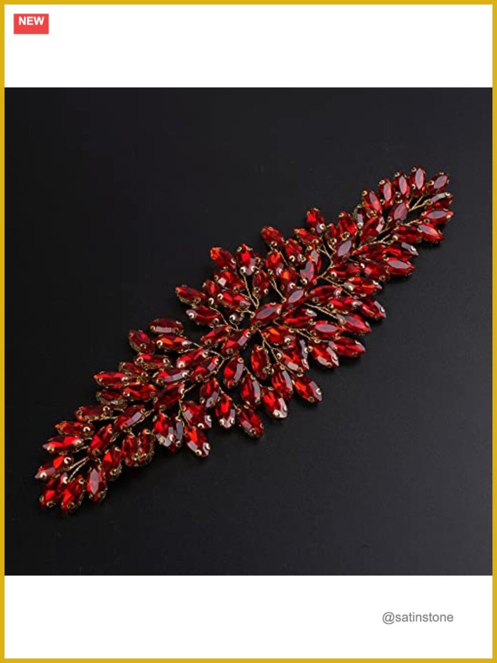Handmade Wedding Hair Vine Crystal Bridal Headpiece for Bride and Girls